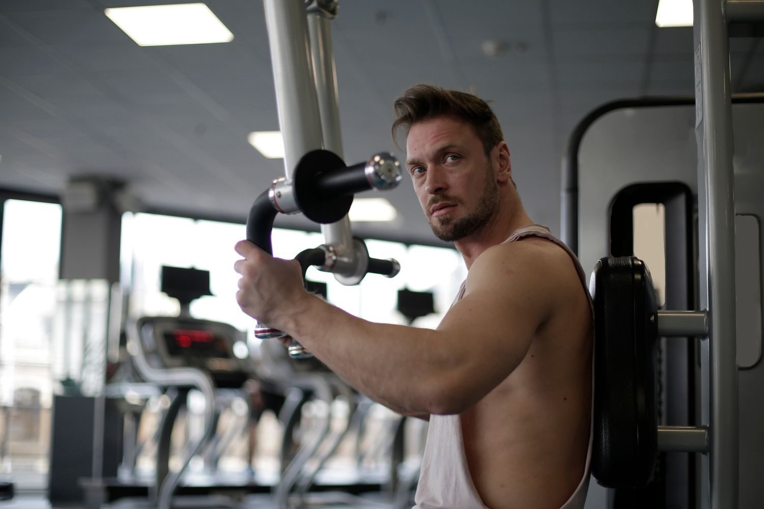 Beginner workout plan exercise demonstration