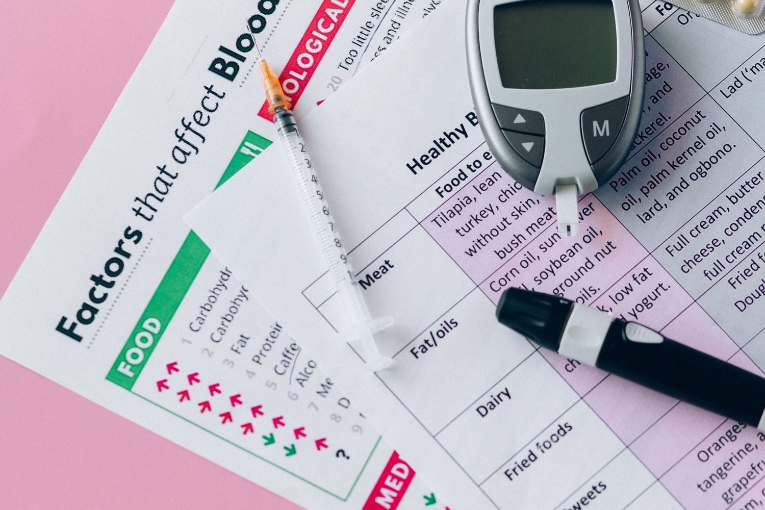 Progress chart showing improving cholesterol lab values over several months of nutrition counseling