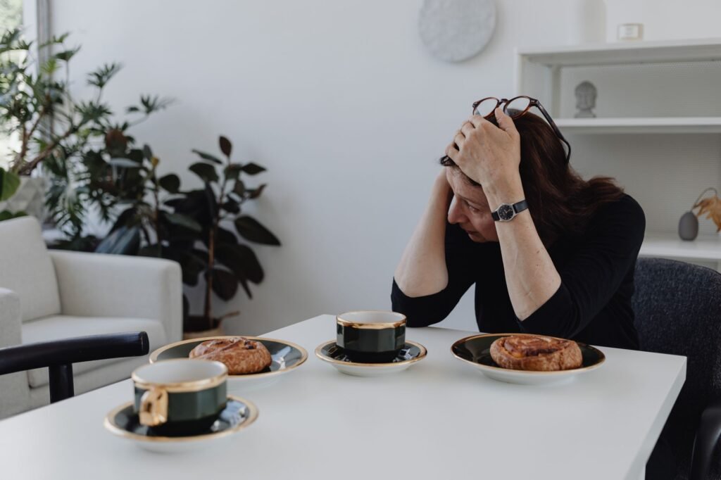 Anxiety affecting appetite and eating patterns, a cause of unintended weight change