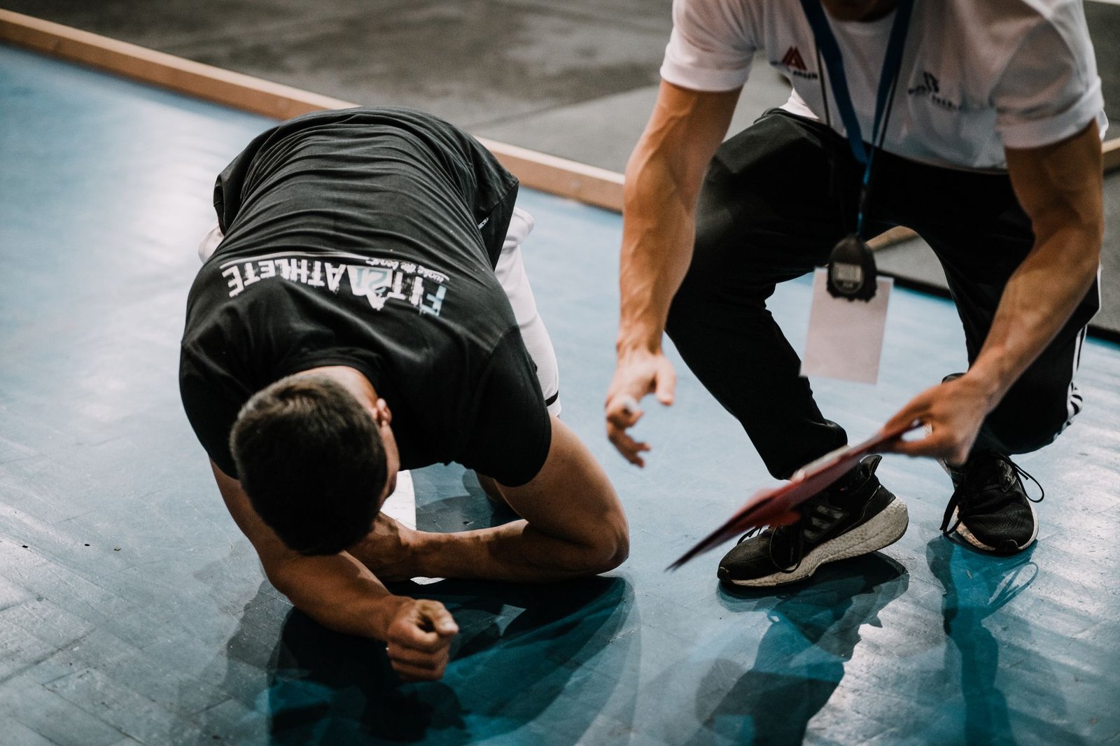 Trainer assessment and notes used to build a personalized workout plan around an individual's needs