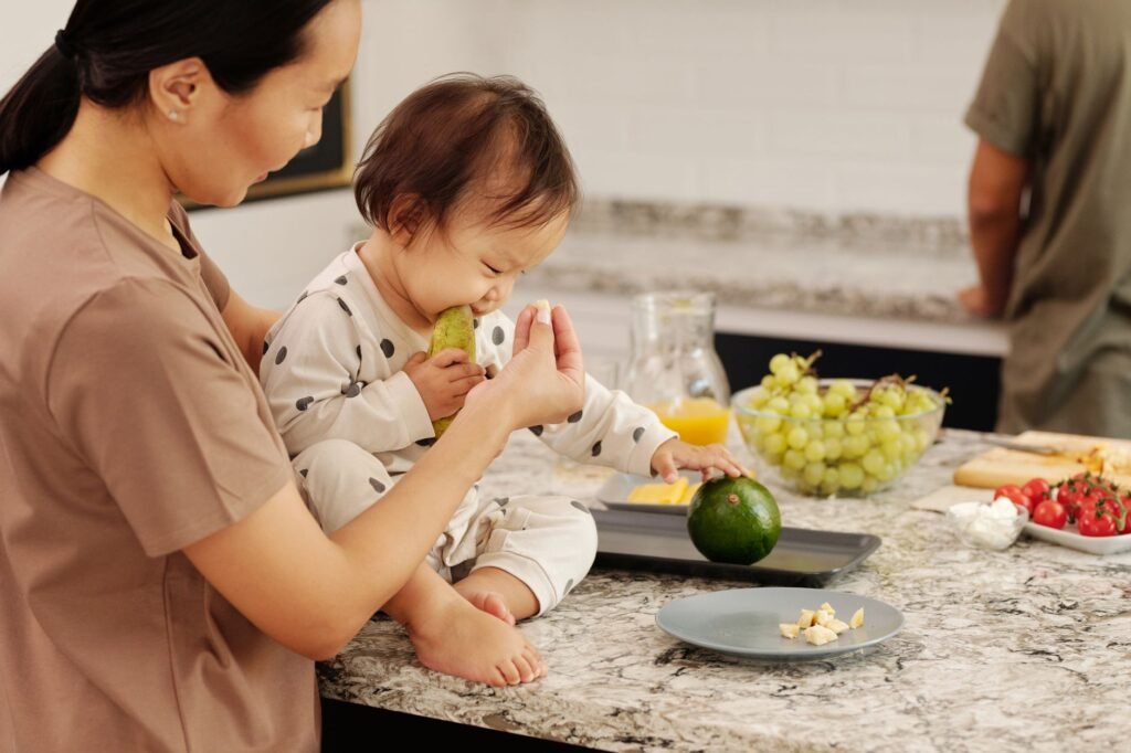 Nutritious meal for a breastfeeding mother following a weight loss diet chart