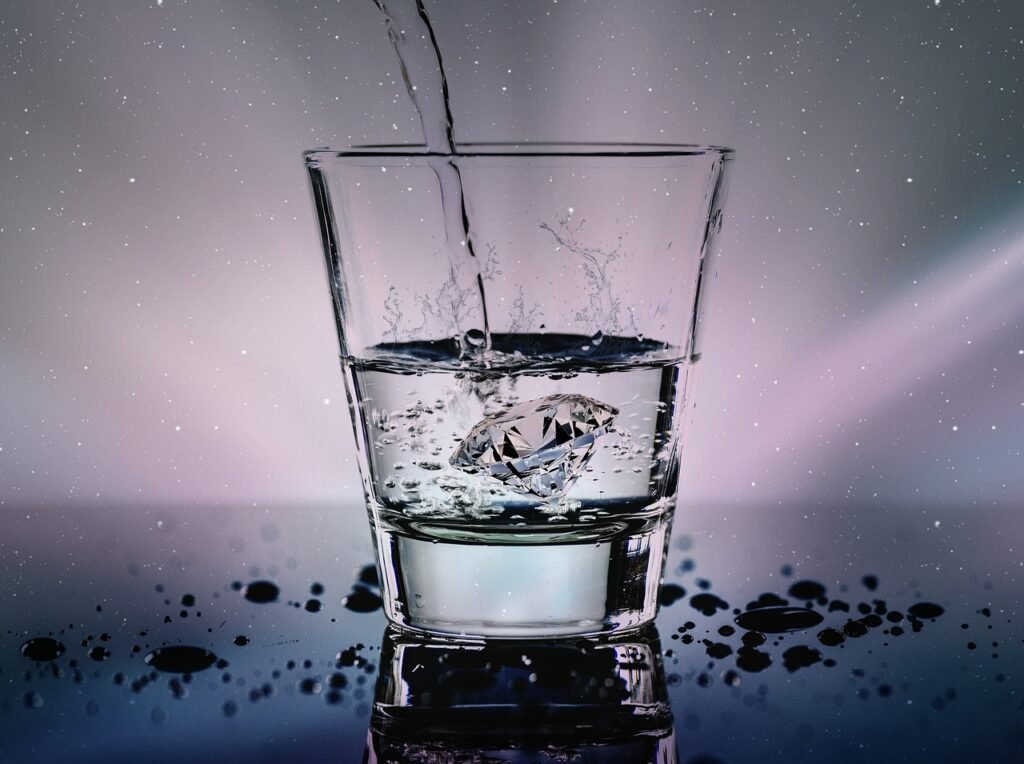 Drinking water — drinking water before yoga